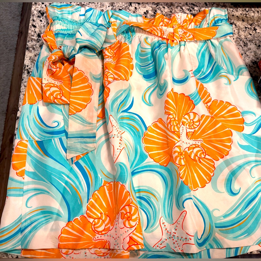 Lilly Pulitzer Silk Skirt Size M